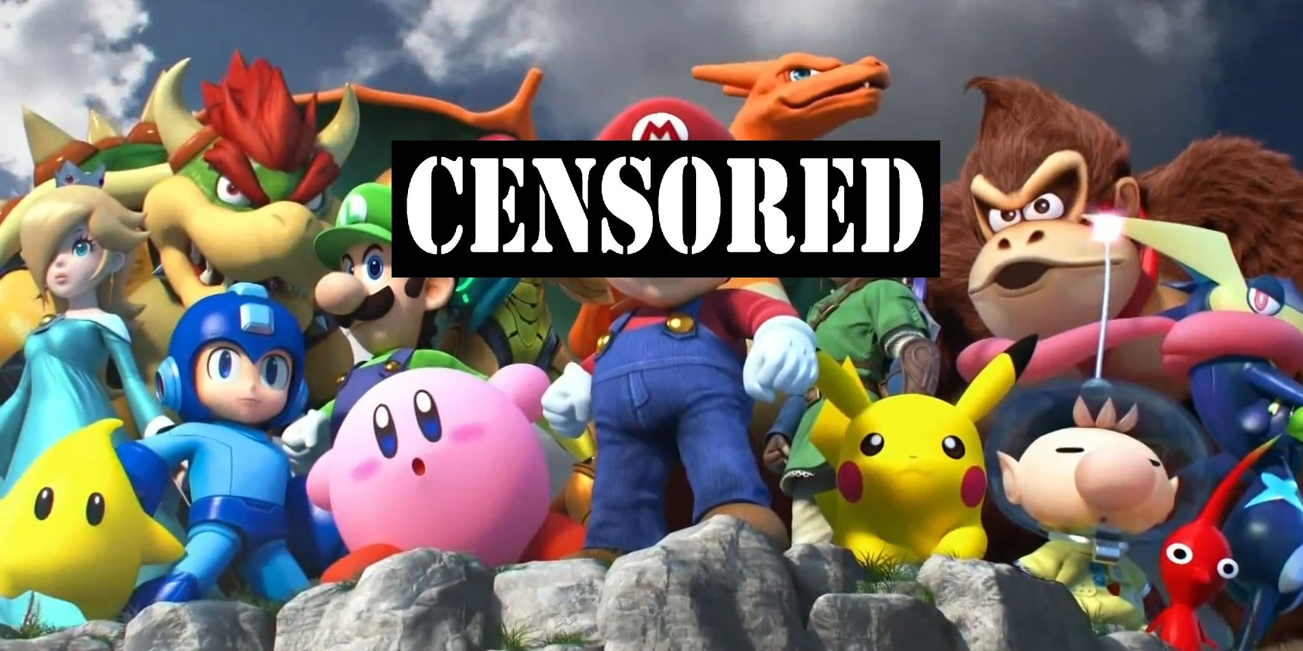 Smash Bros Cast Censored