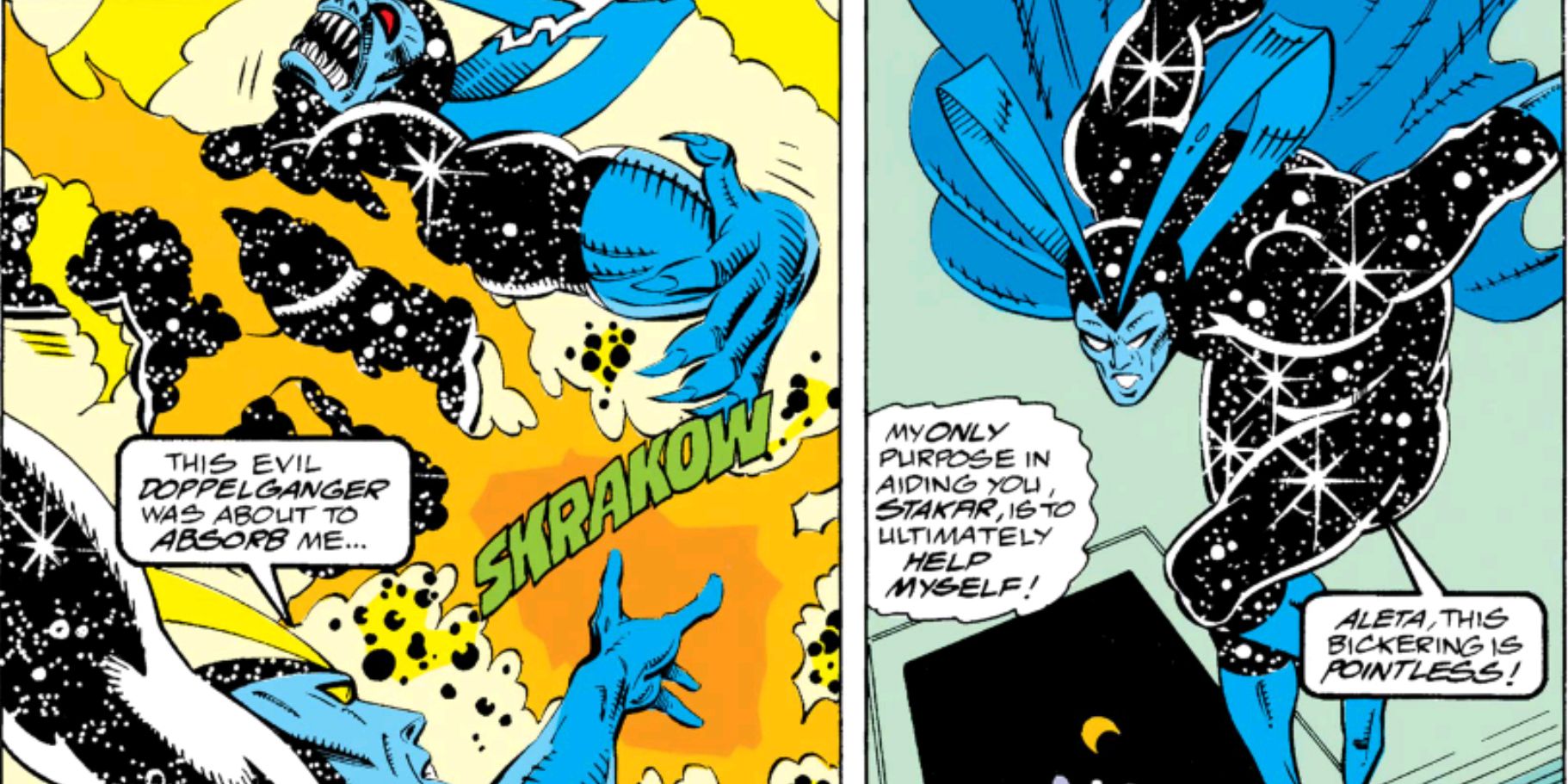 Starhawk Battles An Evil Version of Himself Marvel