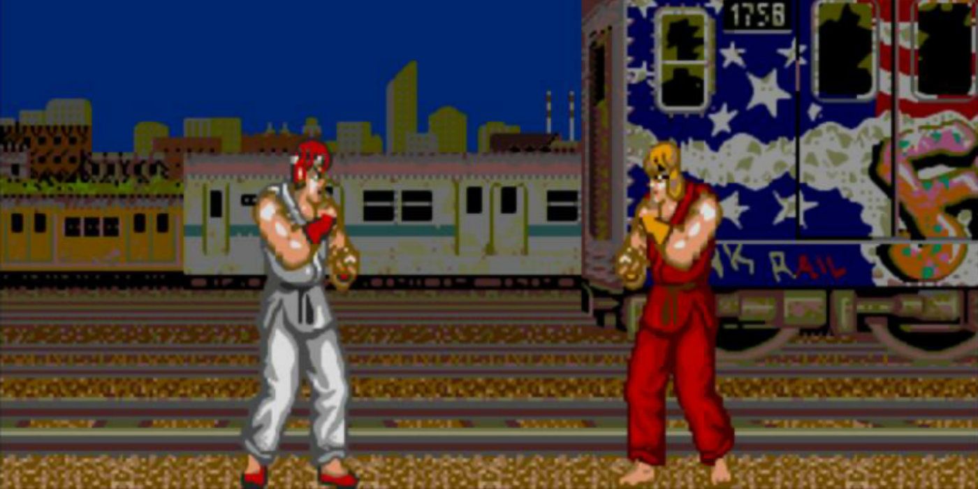 Street Fighter 1 Fighting Street