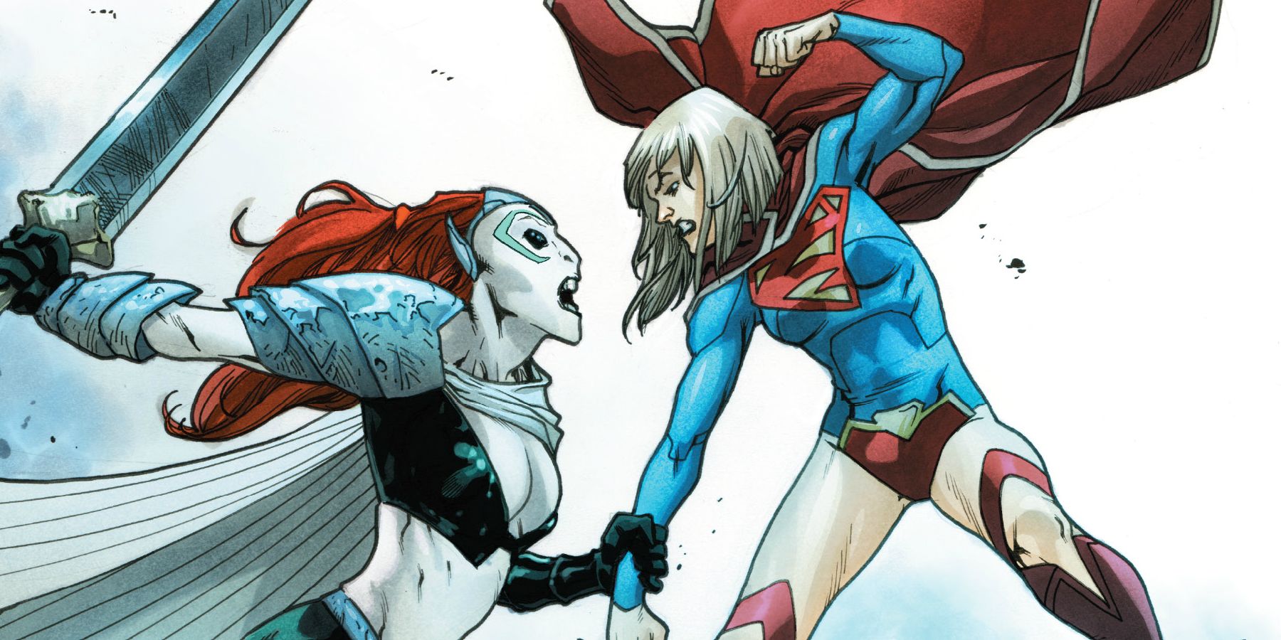 Supergirl vs Reign the Worldkiller
