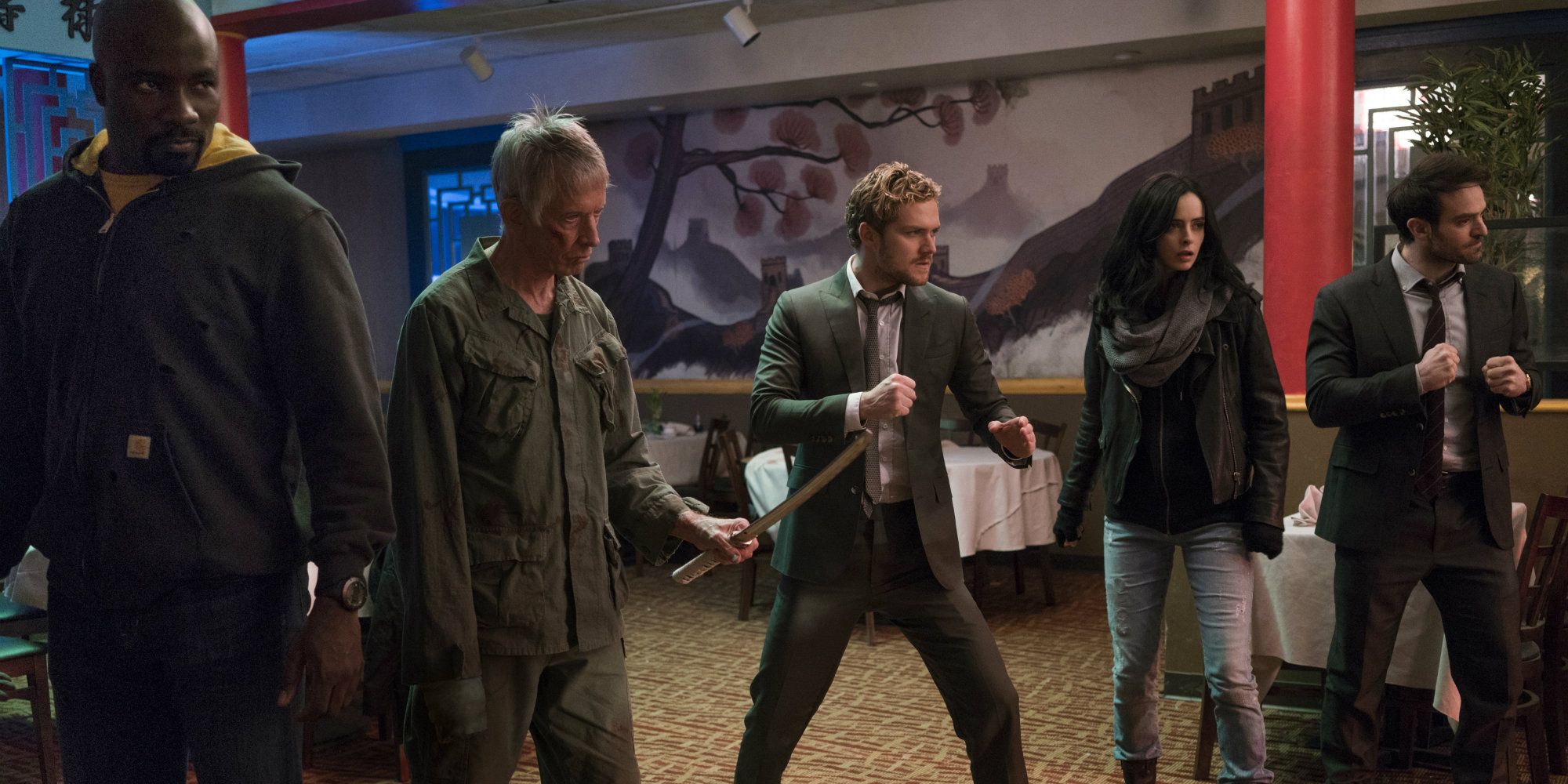 The Defenders Actor Sees Stick as a Soldier ‘In a Desperate War’