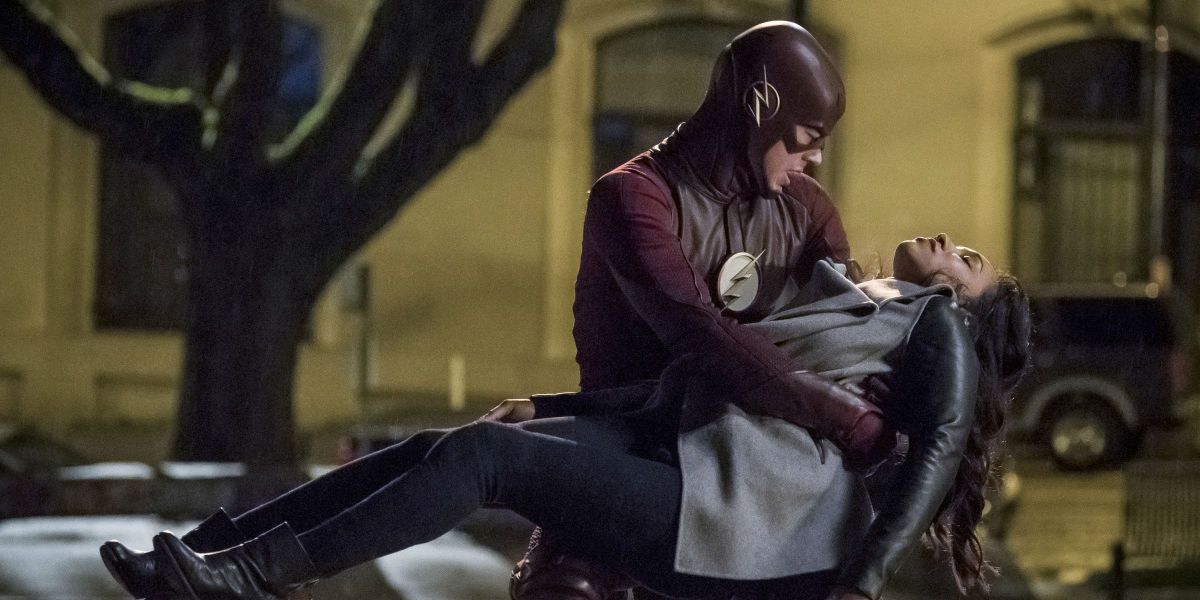 The Flash Season 3 Finish Line Barry Iris