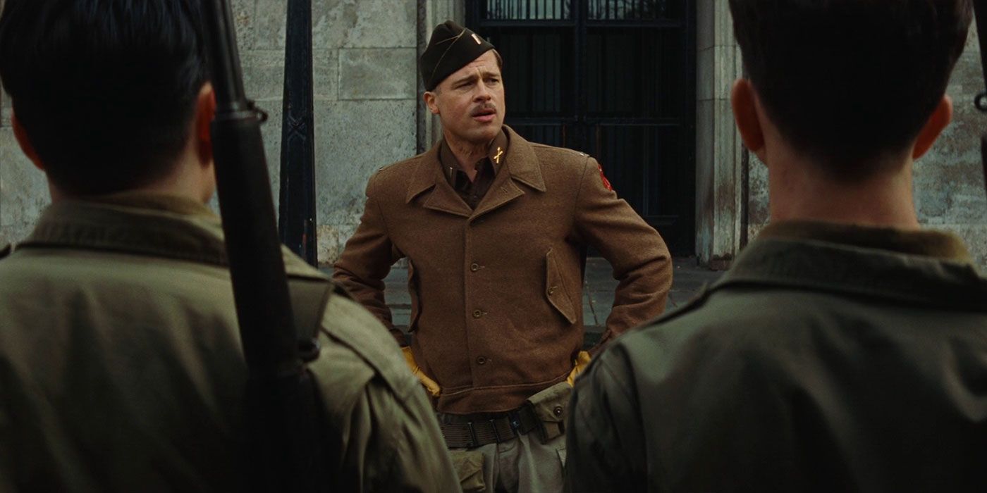 Aldo recruits the soldiers in Inglourious Basterds