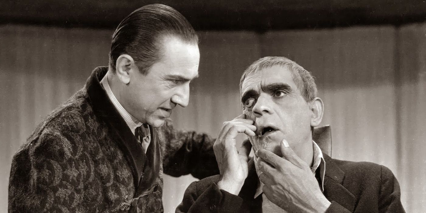Lugosi and Karloff star in The Raven