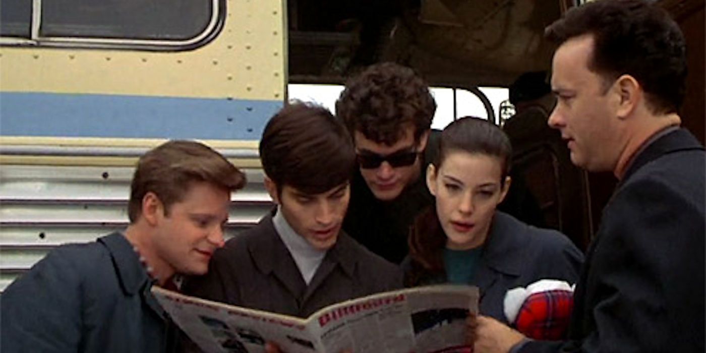 Tom Hanks and the cast of That Thing You Do!