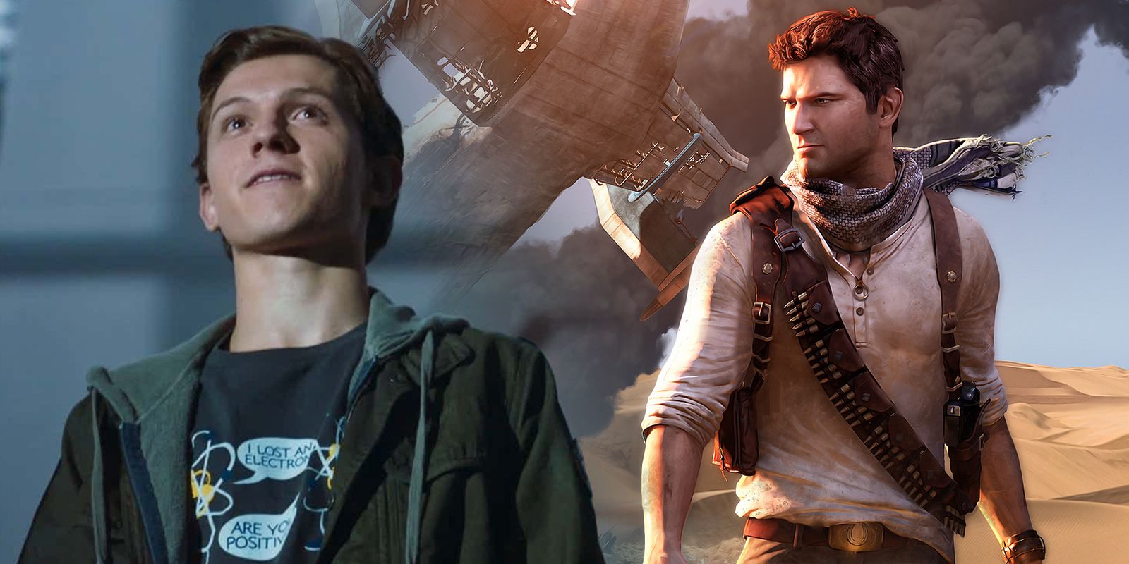 Tom Holland Nathan Drake Uncharted