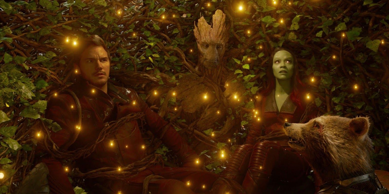We are Groot scene in Guardians of the Galaxy