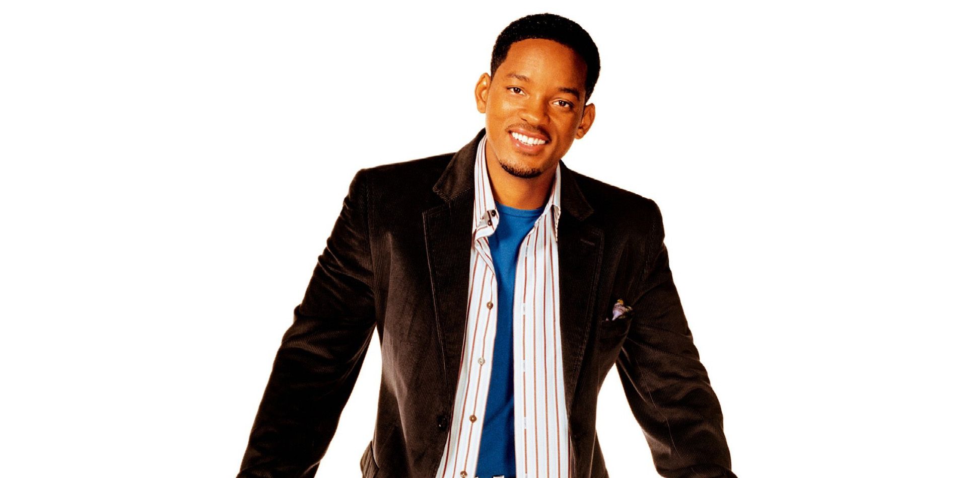 Will Smith smiling in the poster for Hitch