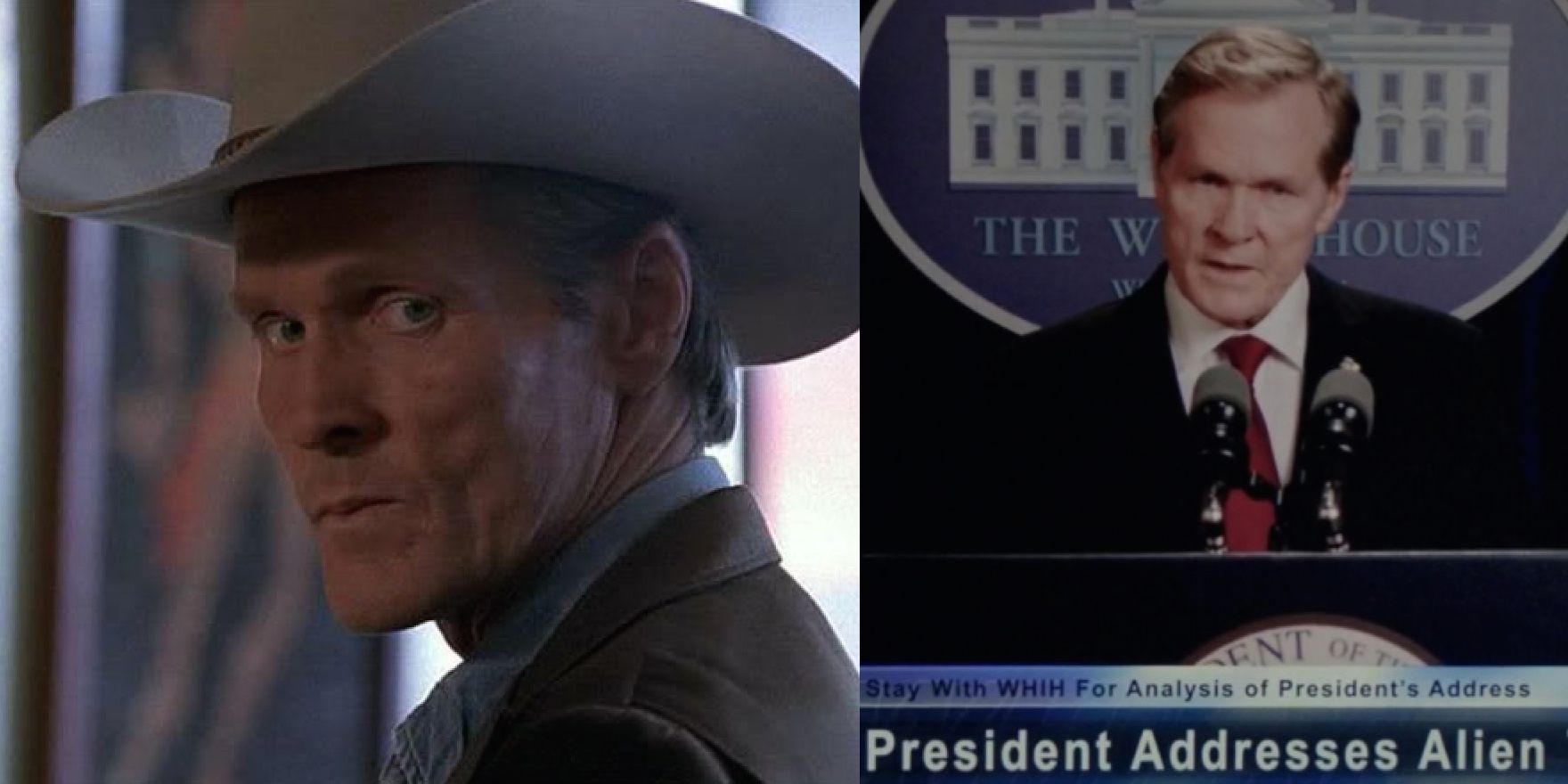 William Sadler as Valenti in Roswell and as Ellis in the MCU