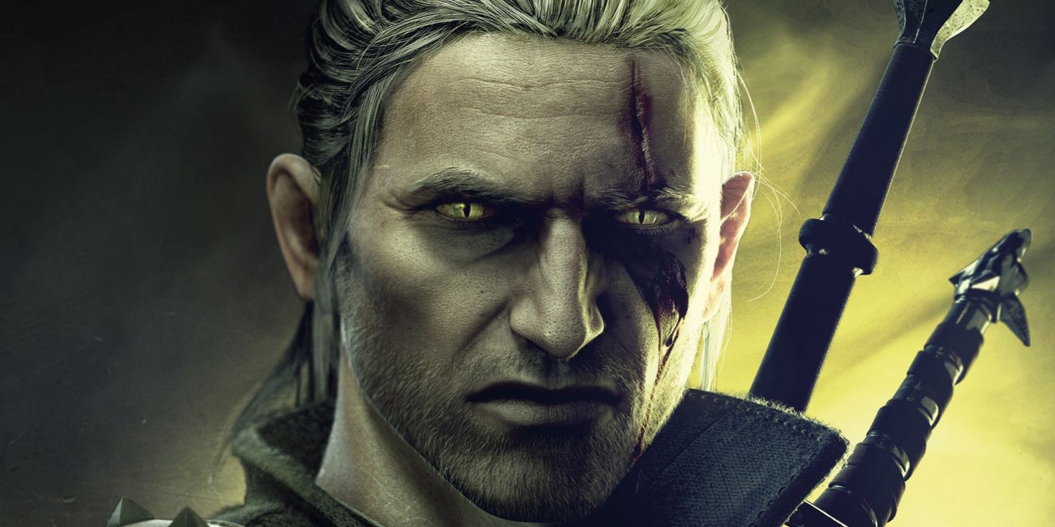 Witcher 2 box art Geralt