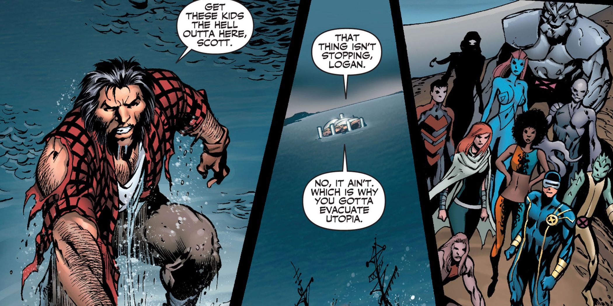 Wolverine and Cyclops Disagree in X-Men Schism