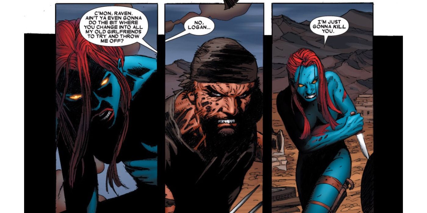 Wolverine kills Mystique X-Men