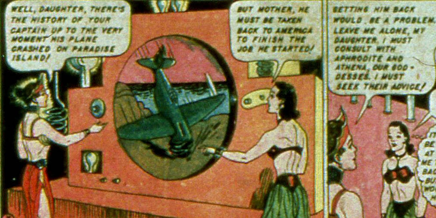Wonder Woman In All Star Comics 1941