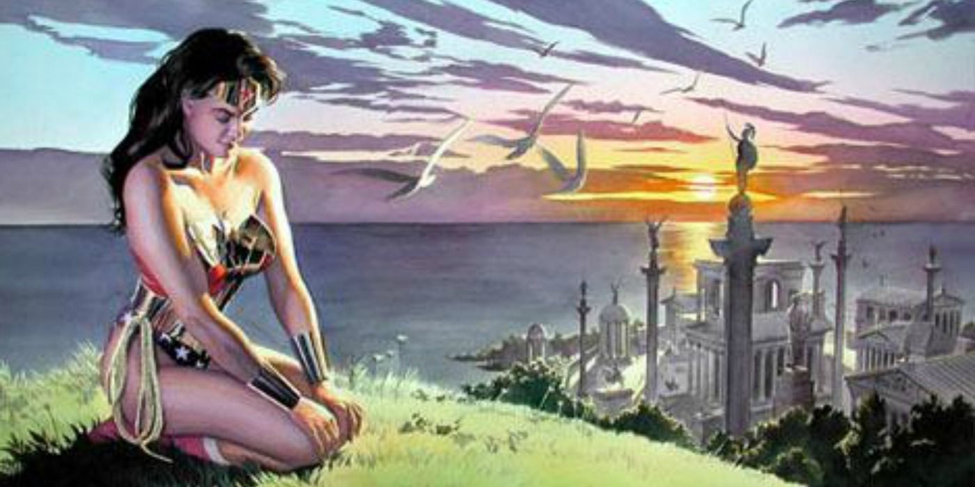Wonder Woman Paradise Island comics