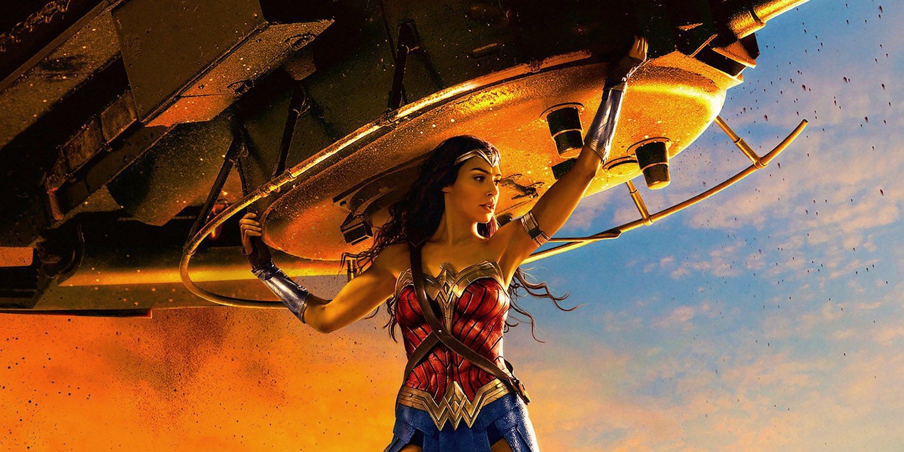 Wonder Woman Tank Poster Cropped