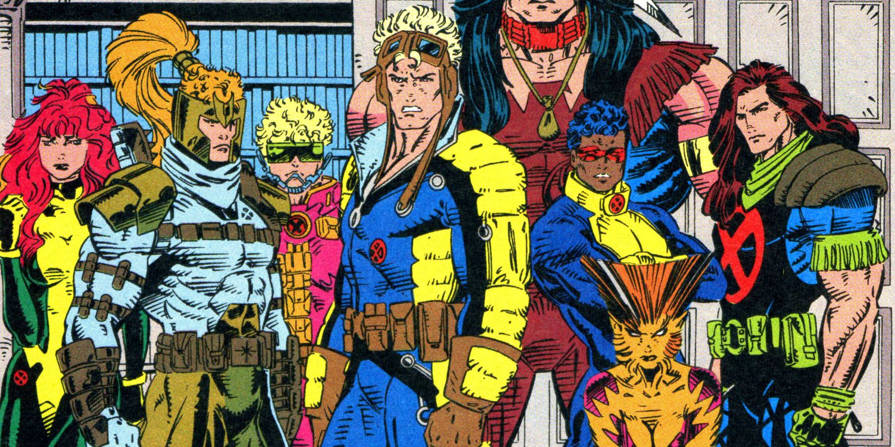 X-Force - Shatterstar, Feral, Sunspot from Marvel Comics