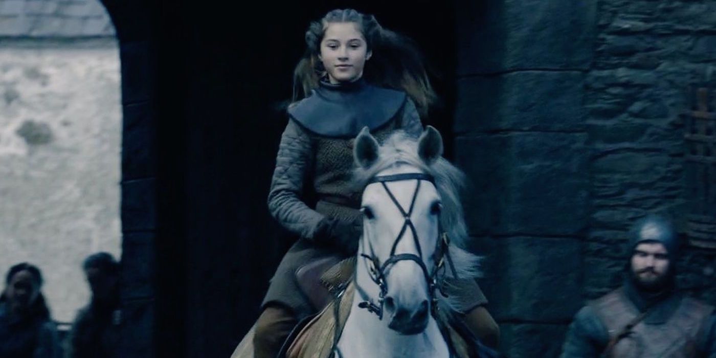 Young Lyanna Stark on Game of Thrones