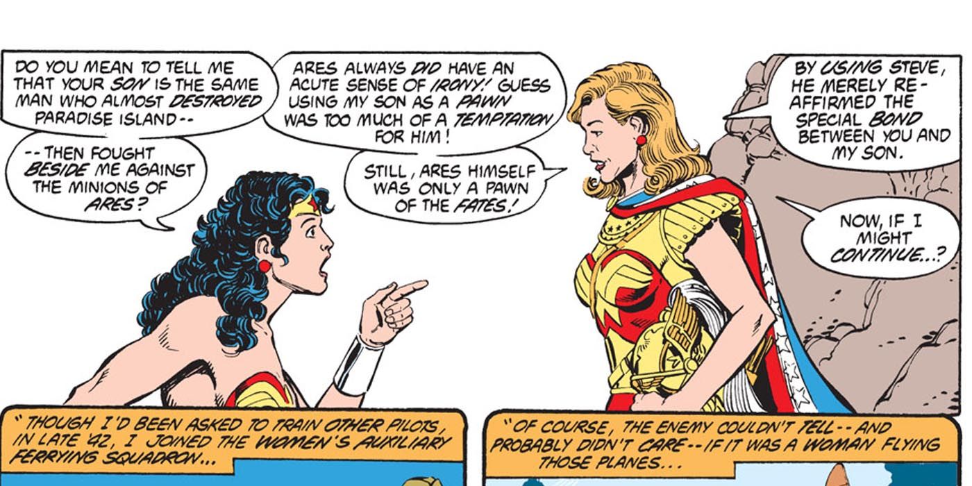 Diana Prince Meets Diana Trevor (Wonder Woman)