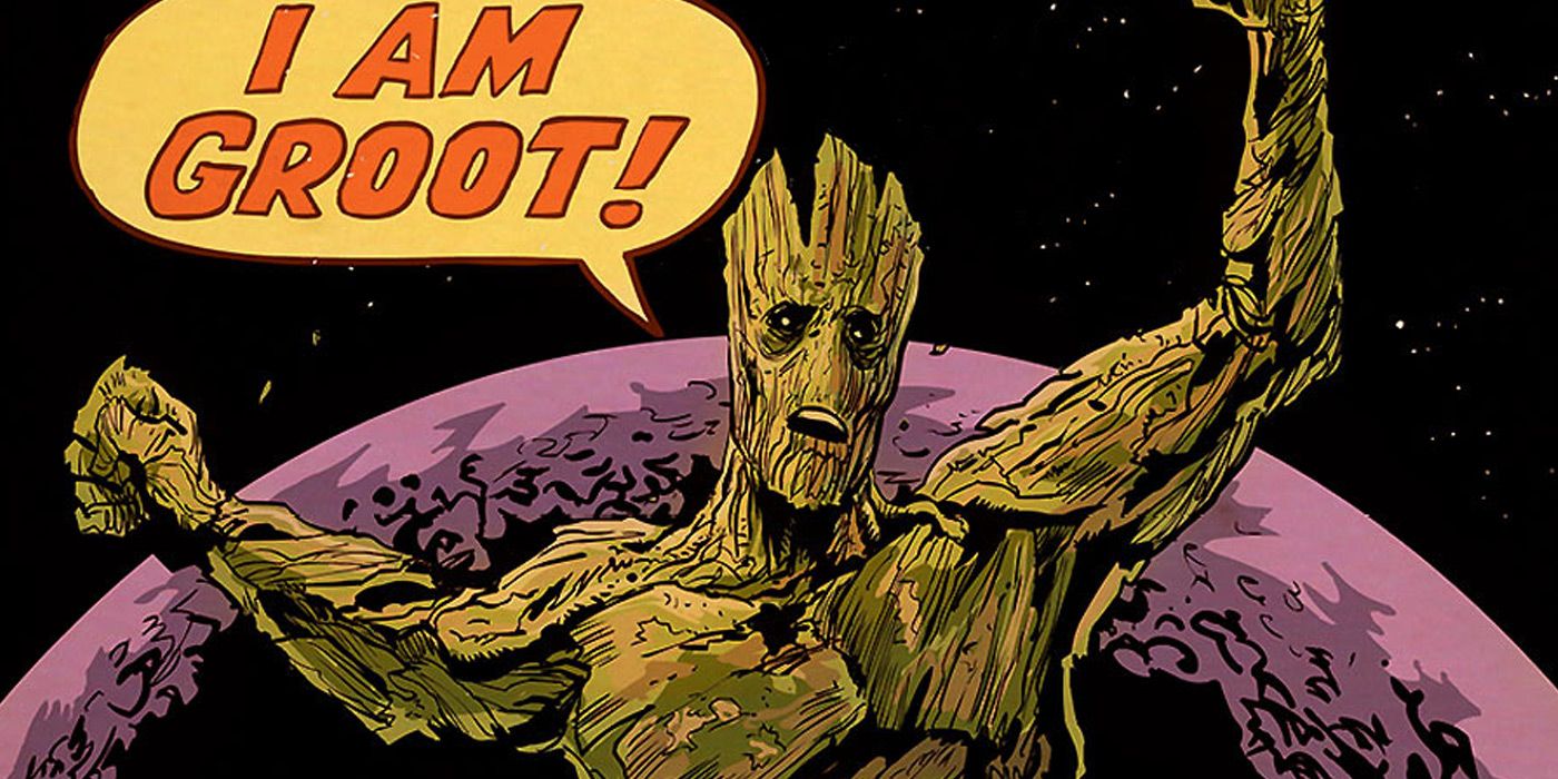 I am Groot Saying Guardians of the Galaxy