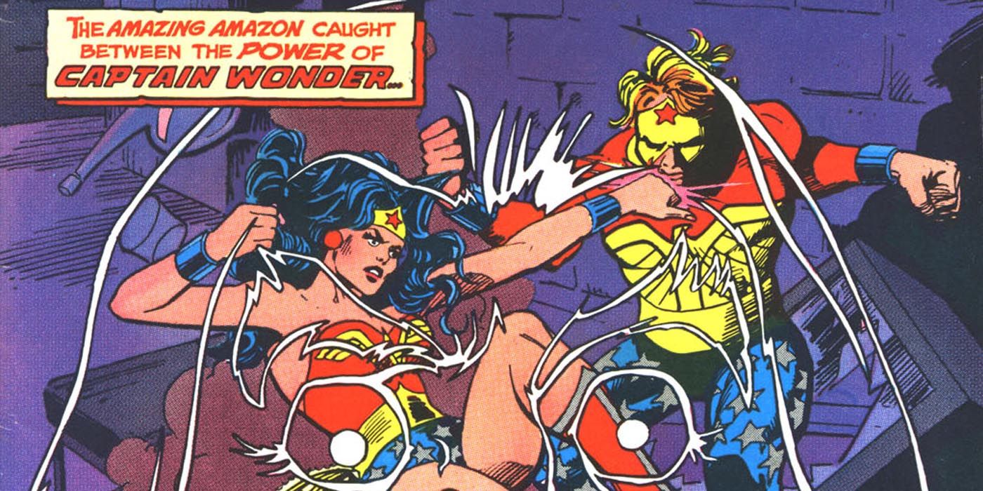 Wonder Woman vs Steve Trevor Captain Wonder
