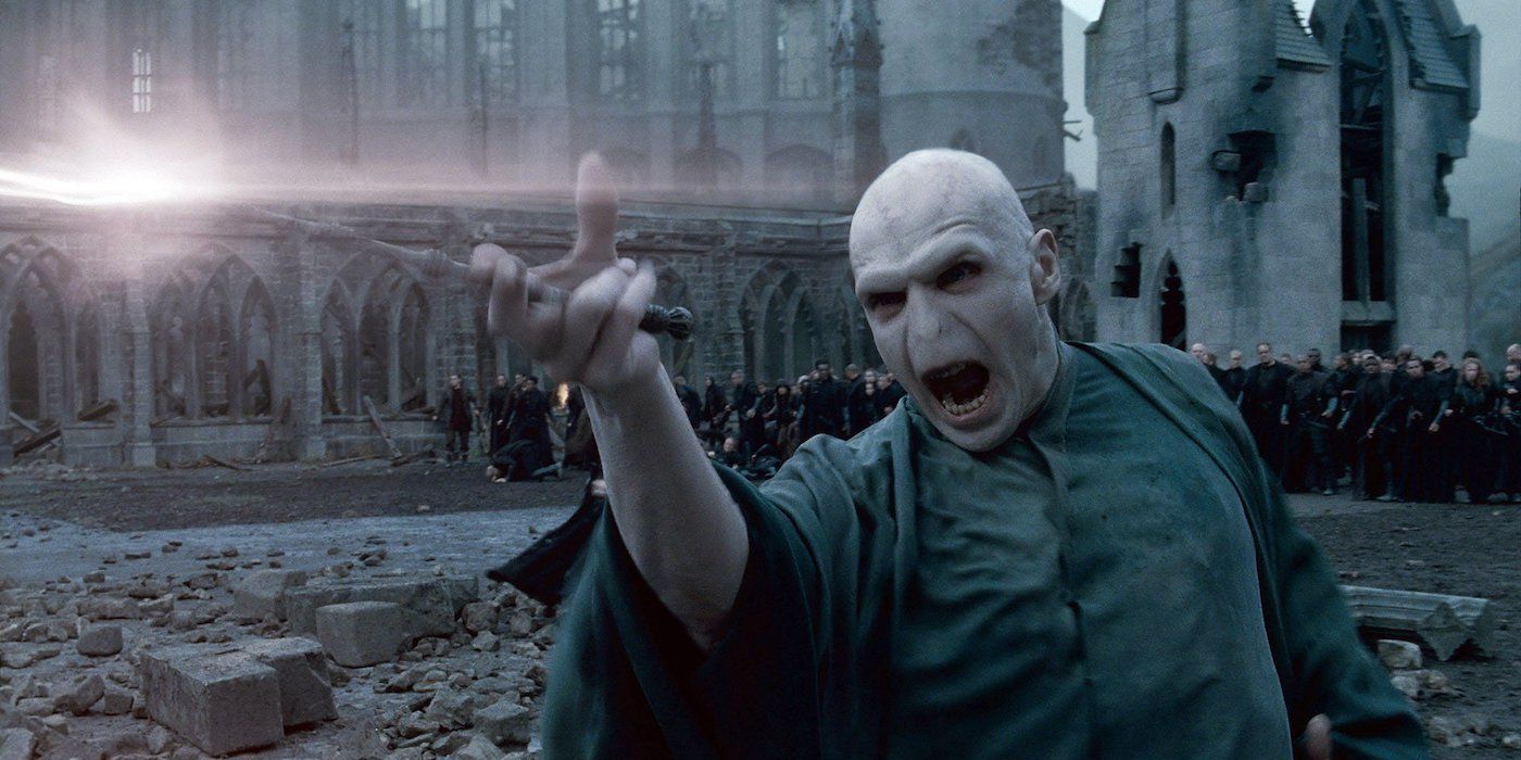 Voldemort with the Elder Wand
