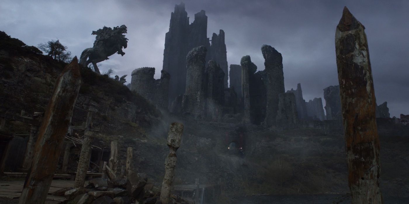 Harrenhal ruins in Game of Thrones