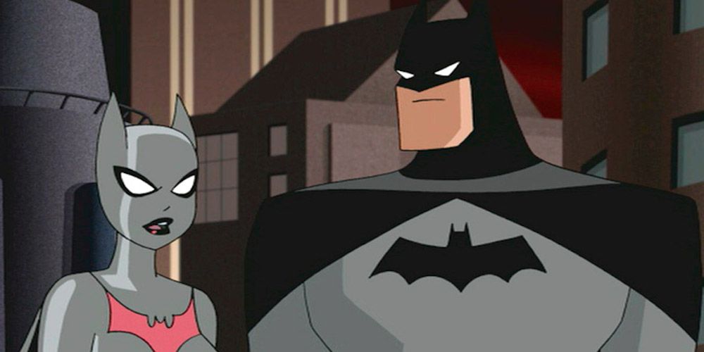 Batman and Batwoman together in Batman: Mystery of The Batwoman