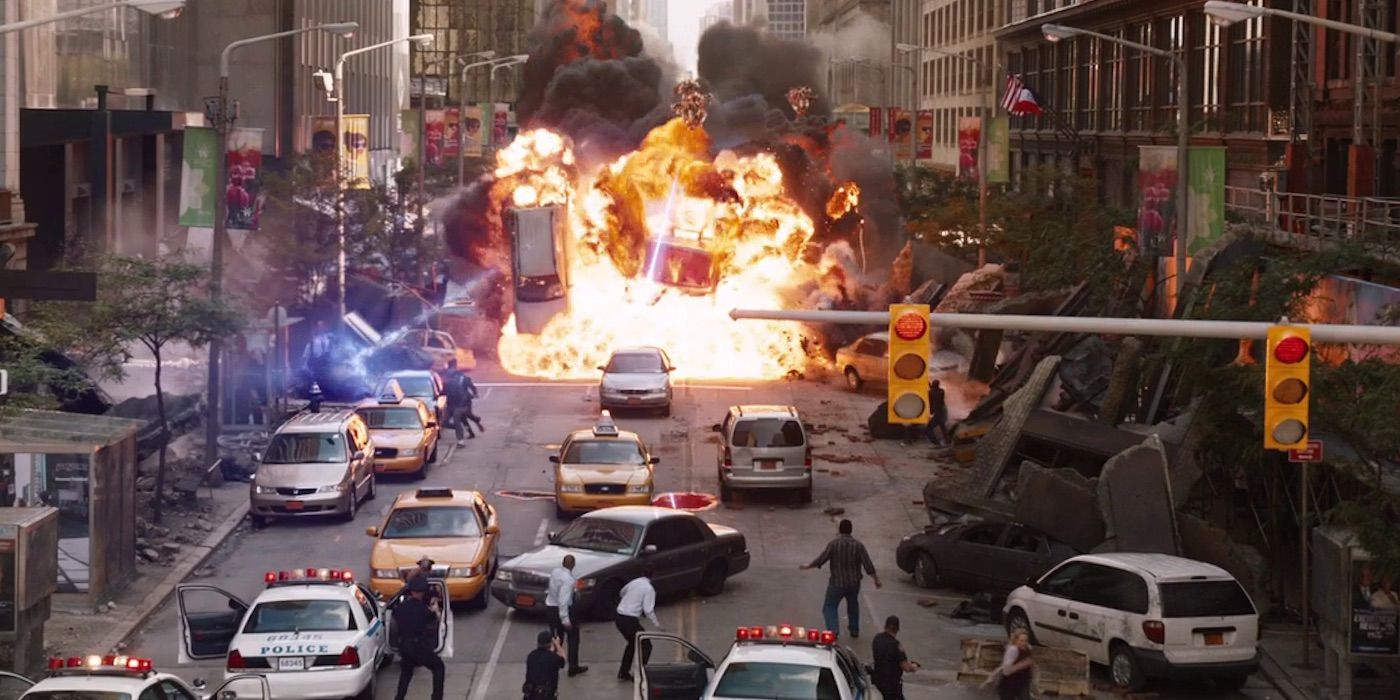 Chituari attack new York City in Avengers.
