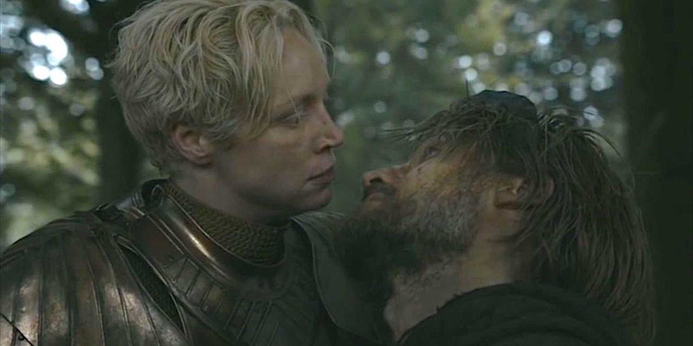 Brienne of Tarth and Jaime Lannister in Game of Thrones