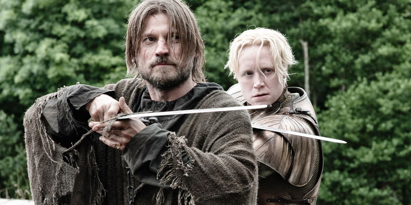 Brienne of Tarth and Jaime Lannister