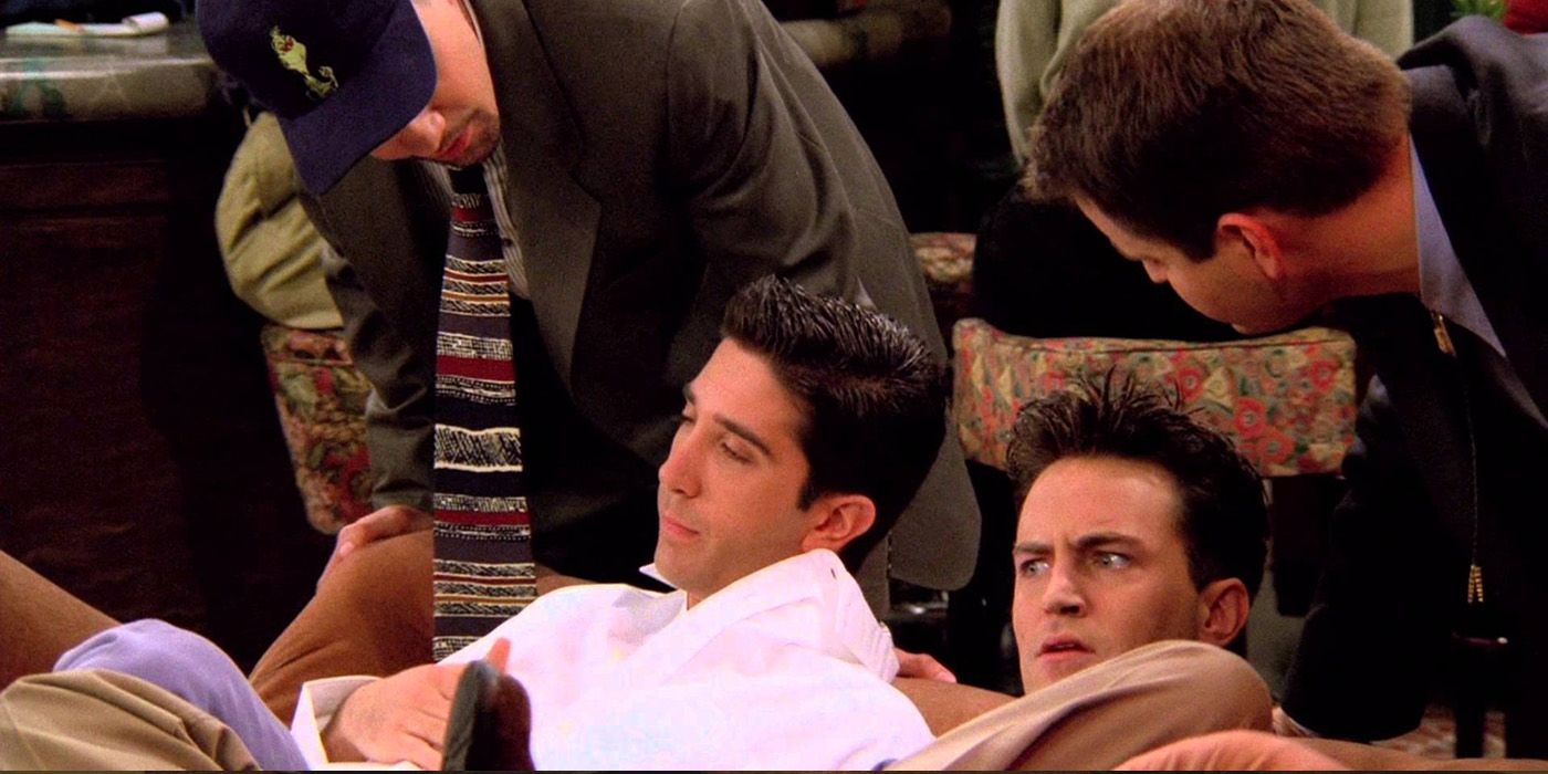 Bullies, Chandler and Ross in Friends