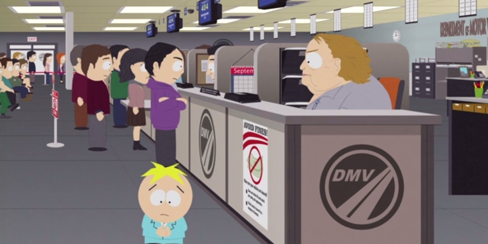 Butters Confesses at DMV Thinks NSA Is God