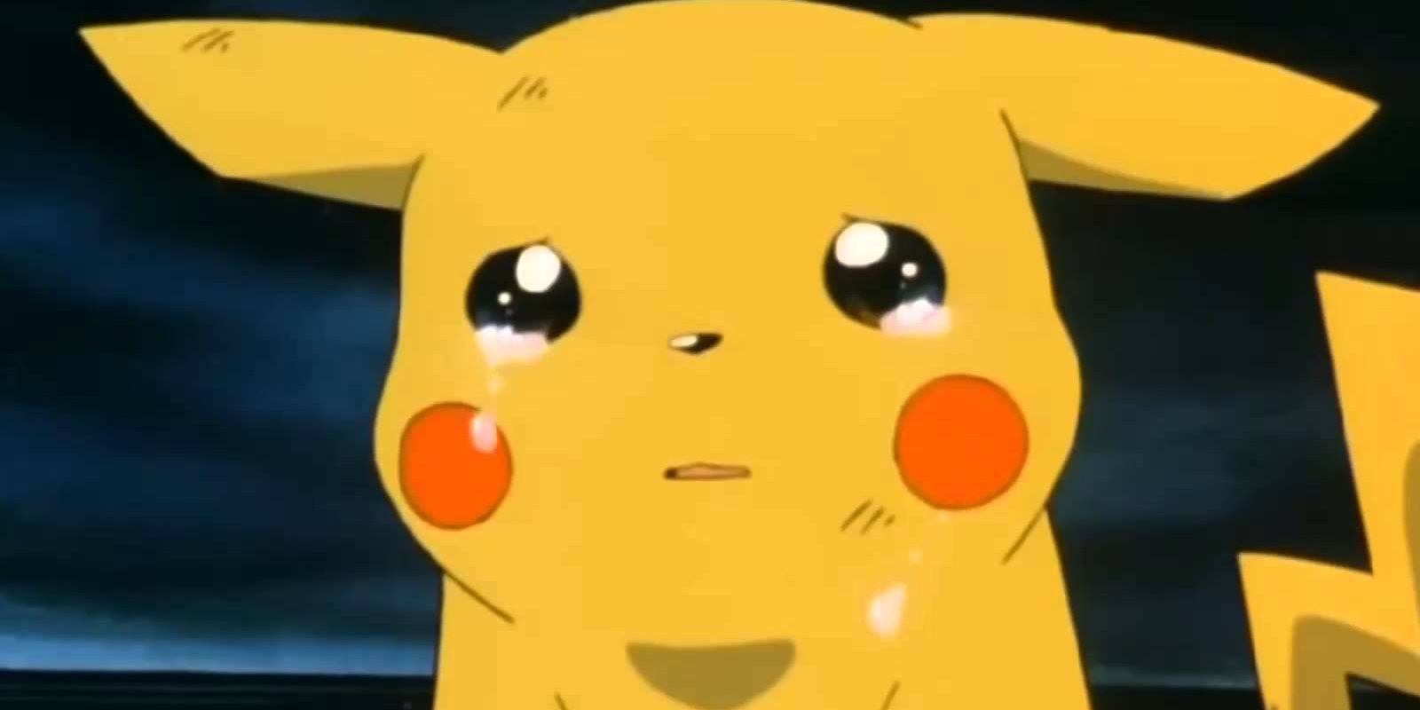 Crying Pikachu Pokemon