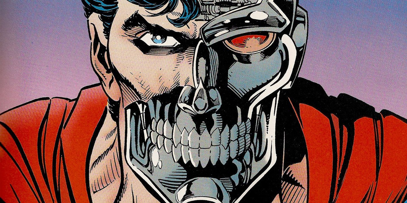 Cyborg Superman aparece na DC Comics.