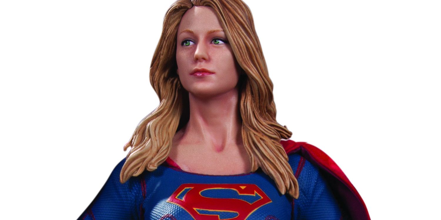 dc collectibles supergirl tv supergirl statue