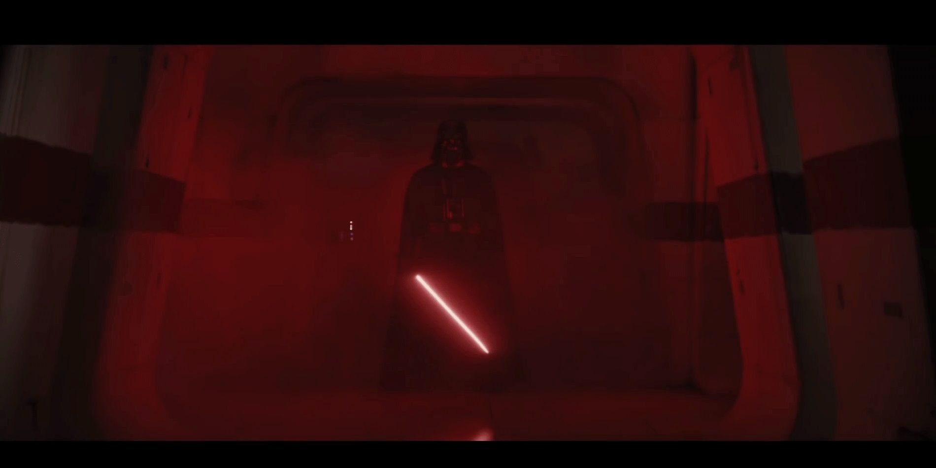 Rogue One Darth Vader Hallway Scene