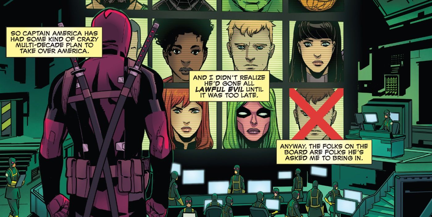 Deadpool Comic Working For Hydra