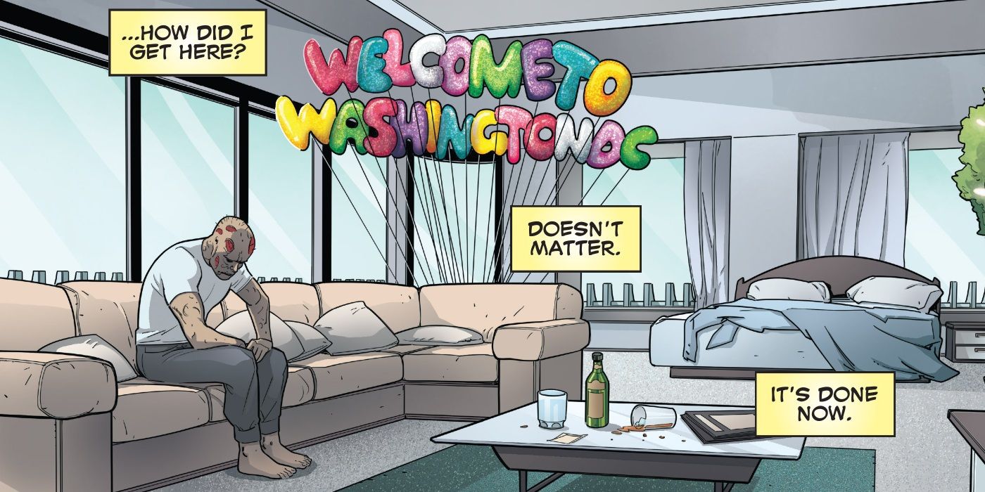 Deadpool Secret Empire Comic Depressed