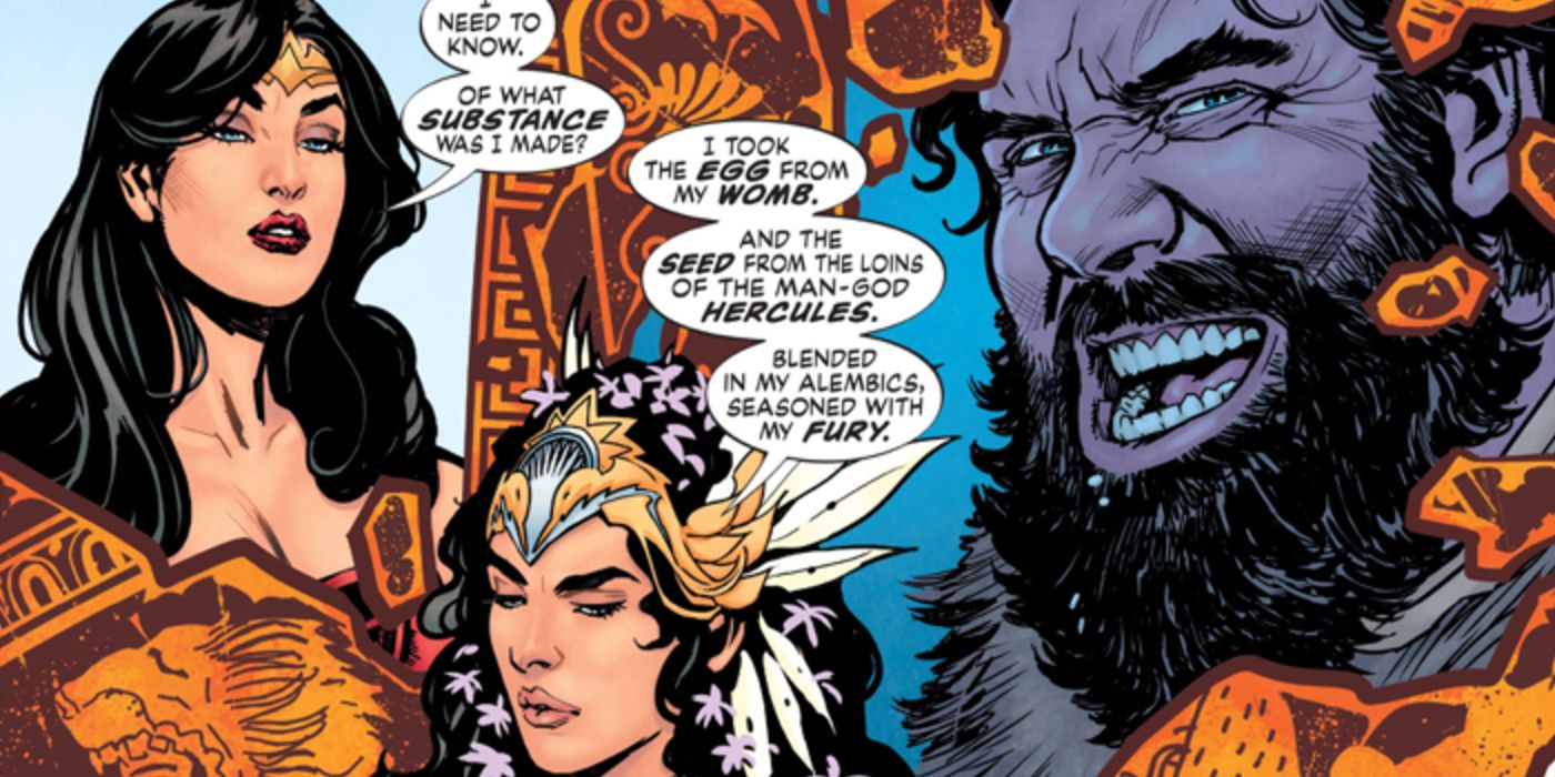 Diana Learns Hercules Is Her Father In Wonder Woman