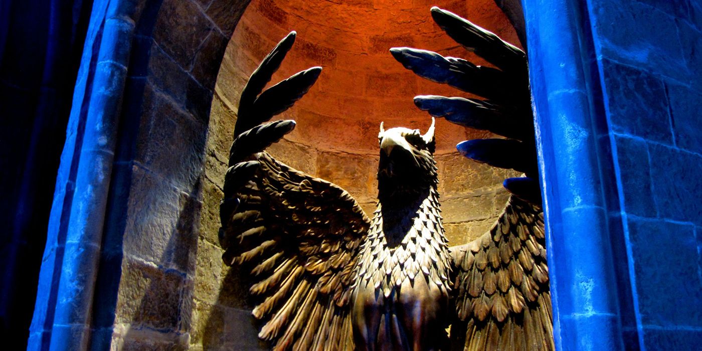 Albus Dumbledore Office Griffin HP Hogwarts Harry Potter Wizarding World 