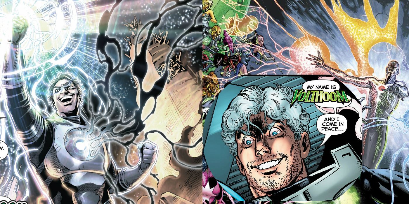 The first Lantern Volthoom in DC comics