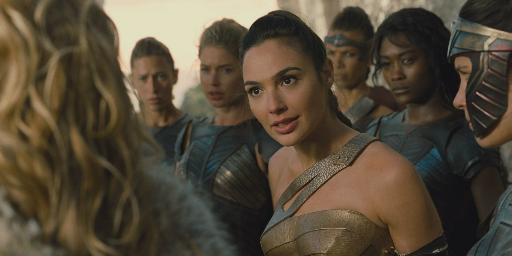 Wonder Woman (Gal Gadot) and the Amazons