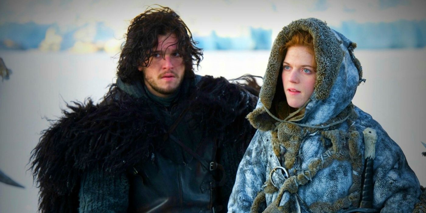 Jon captures Ygritte in Game of Thrones