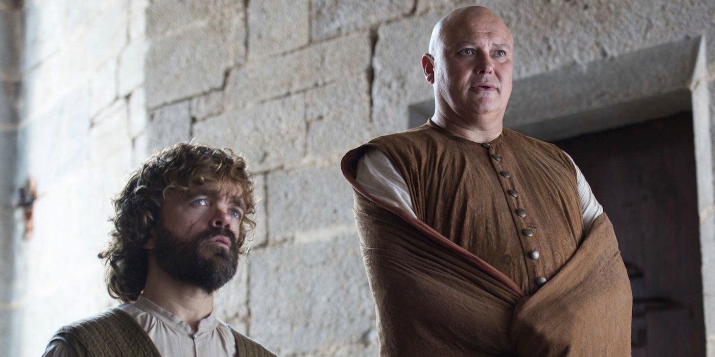 Varys and Tyrion together in Game of Thrones