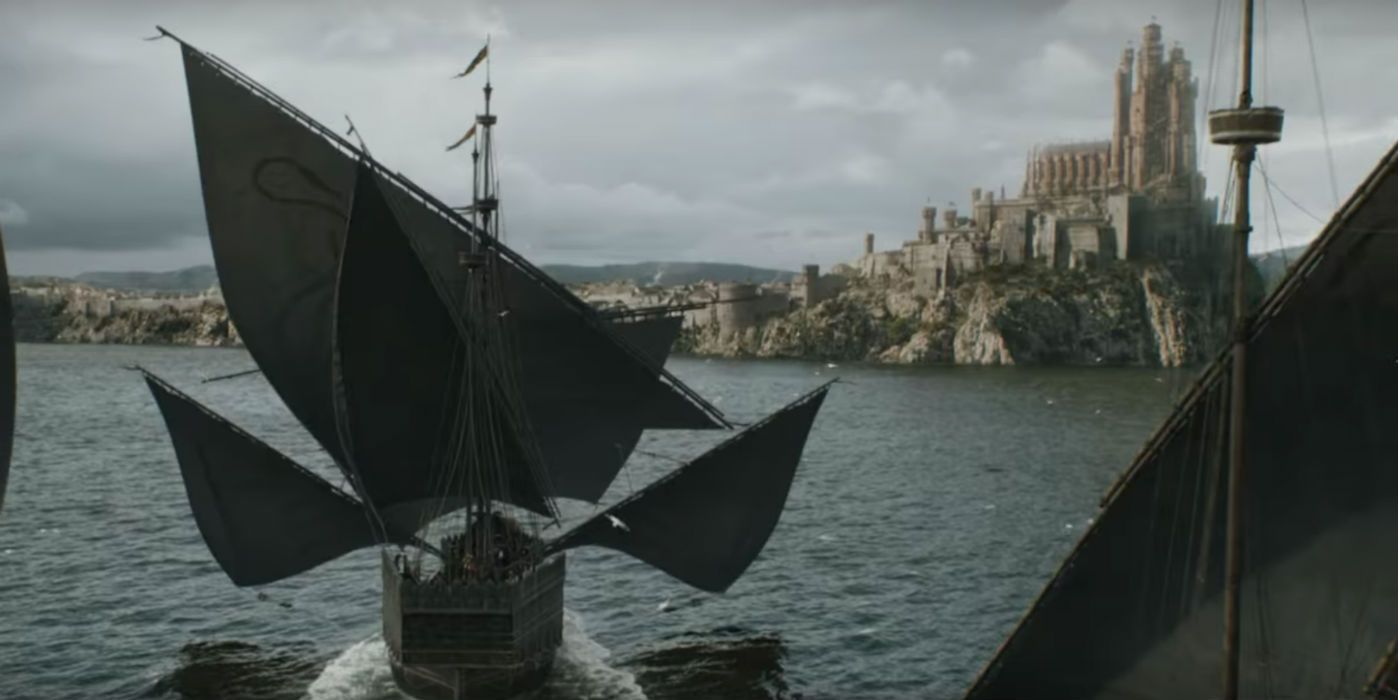 Greyjoy Ships Kings Landing Game of Thrones Season 7 Trailer