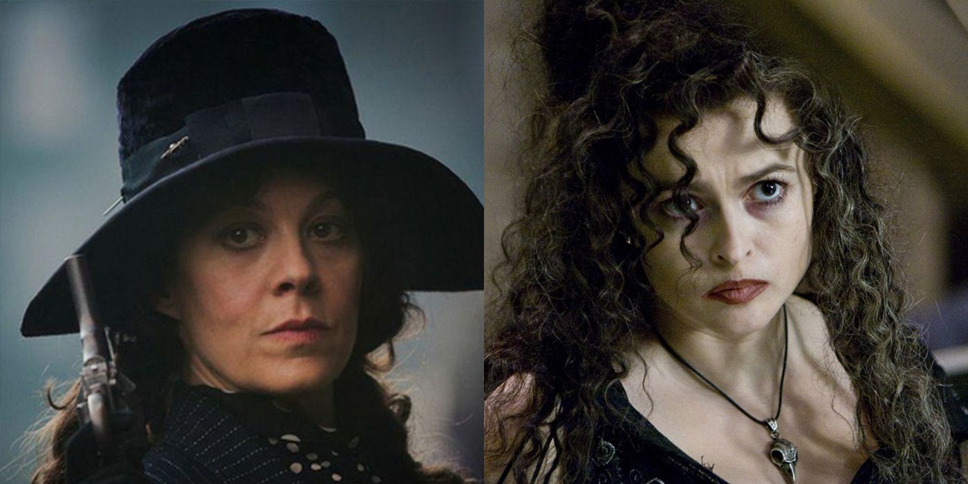 Helen McCrory Helena Bonham Carter Bellatrix Lestrange Harry Potter