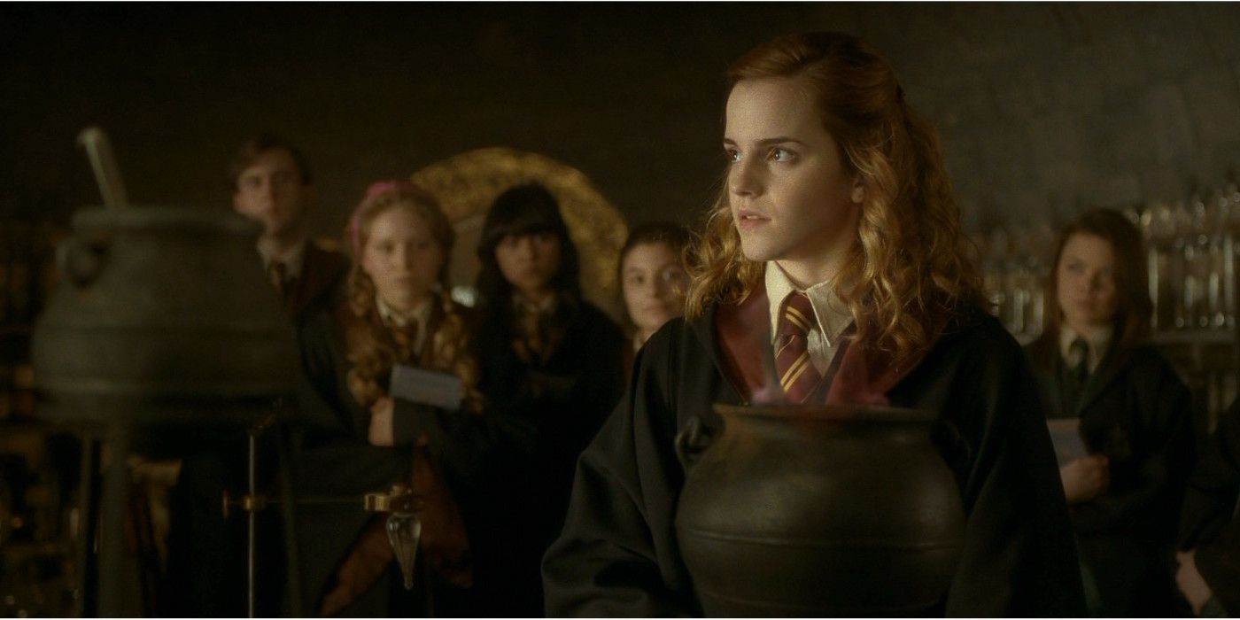 Hermione in Potions Class Harry Potter