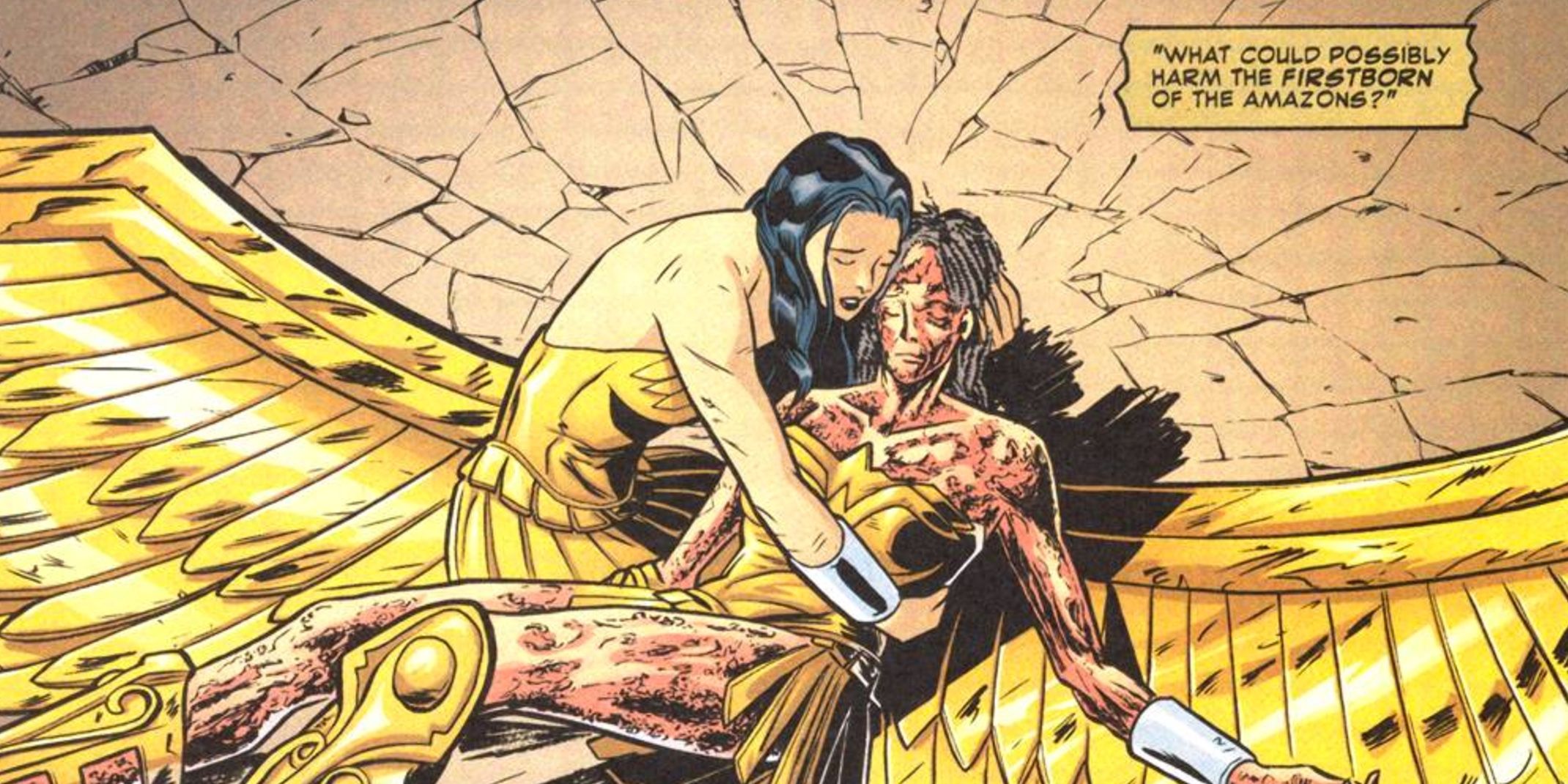 Hippolyta Sacrifices Herself As Wonder Woman So Diana Can Keep Fighting