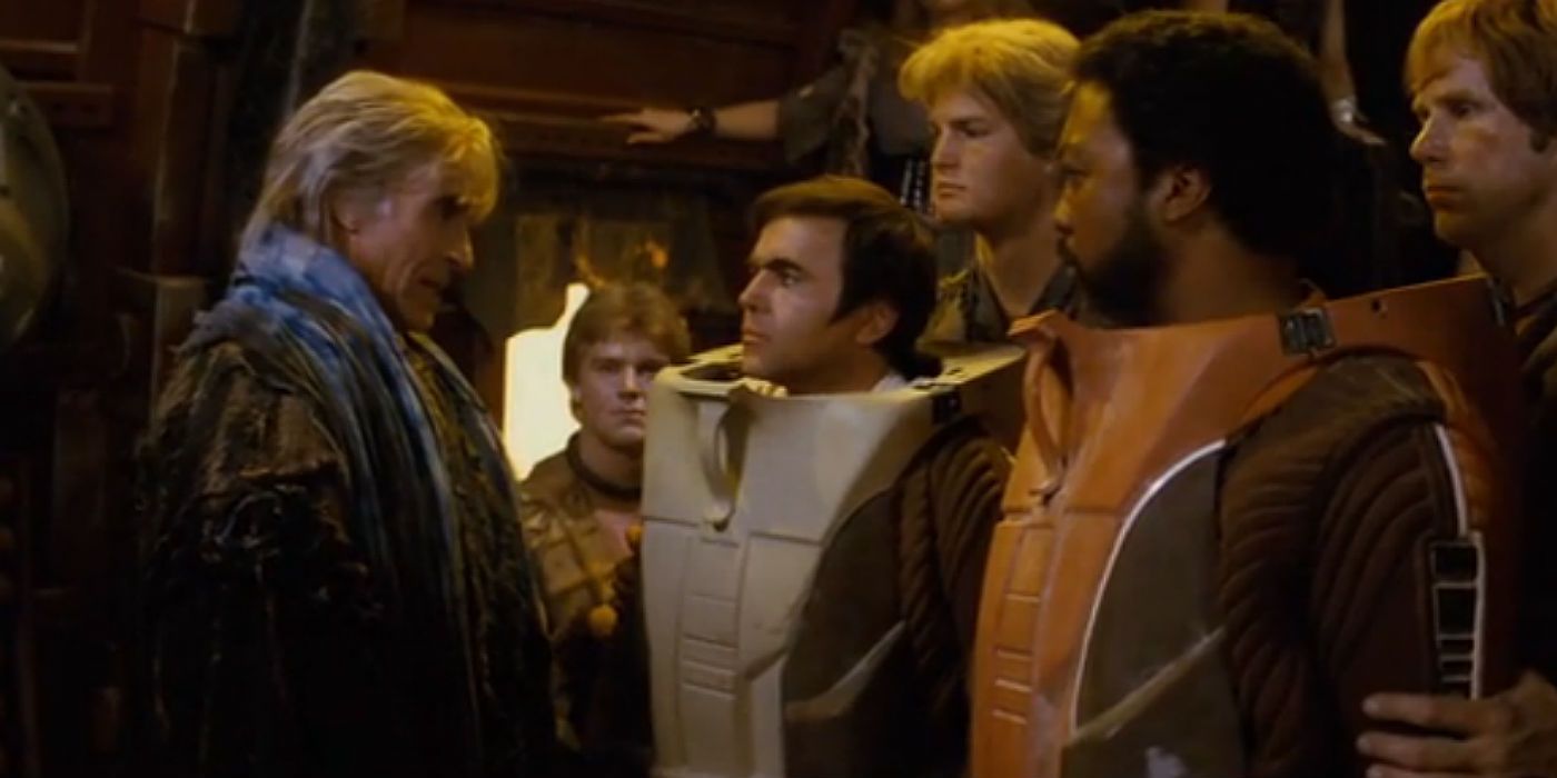 Khan and Chekov in Star Trek Wrath of Khan