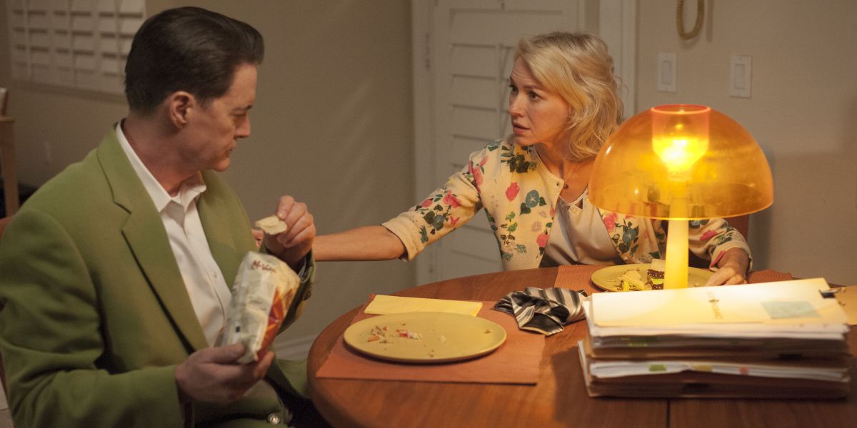 Kyle MacLachland and Naomi Watts in Twin Peaks Part 6